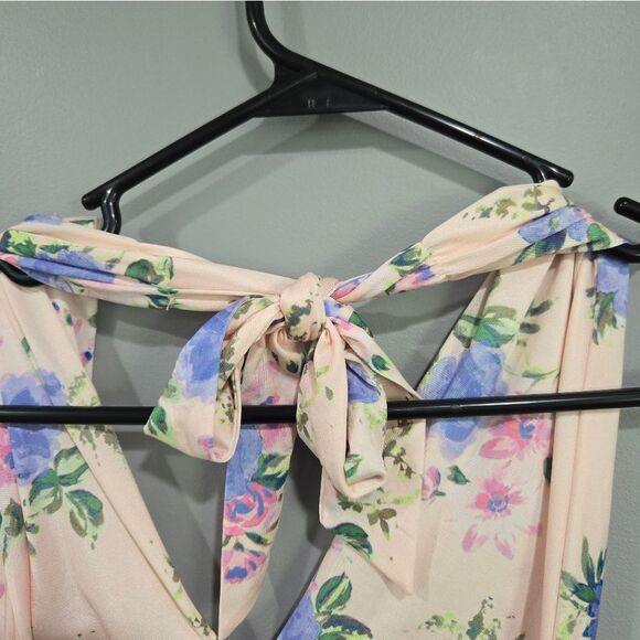 🐢 Zara Floral Print Corset Top SIZE L - Picture 8 of 12